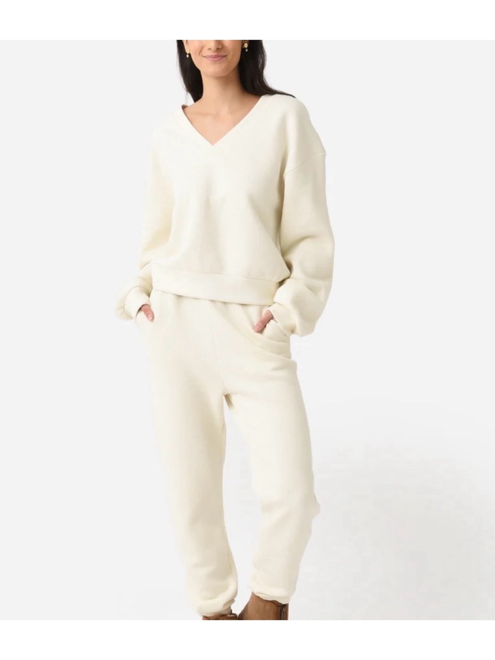 Beyond Yoga Cream sweater